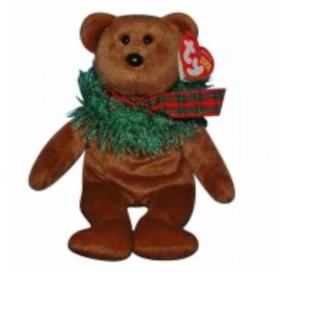 2005 Hollydays the Bear Beanie Baby